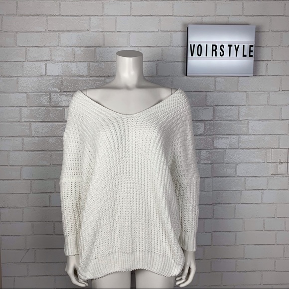 COZY DROP SHOULDER OVERSIZED SWEATER - Picture 6 of 8